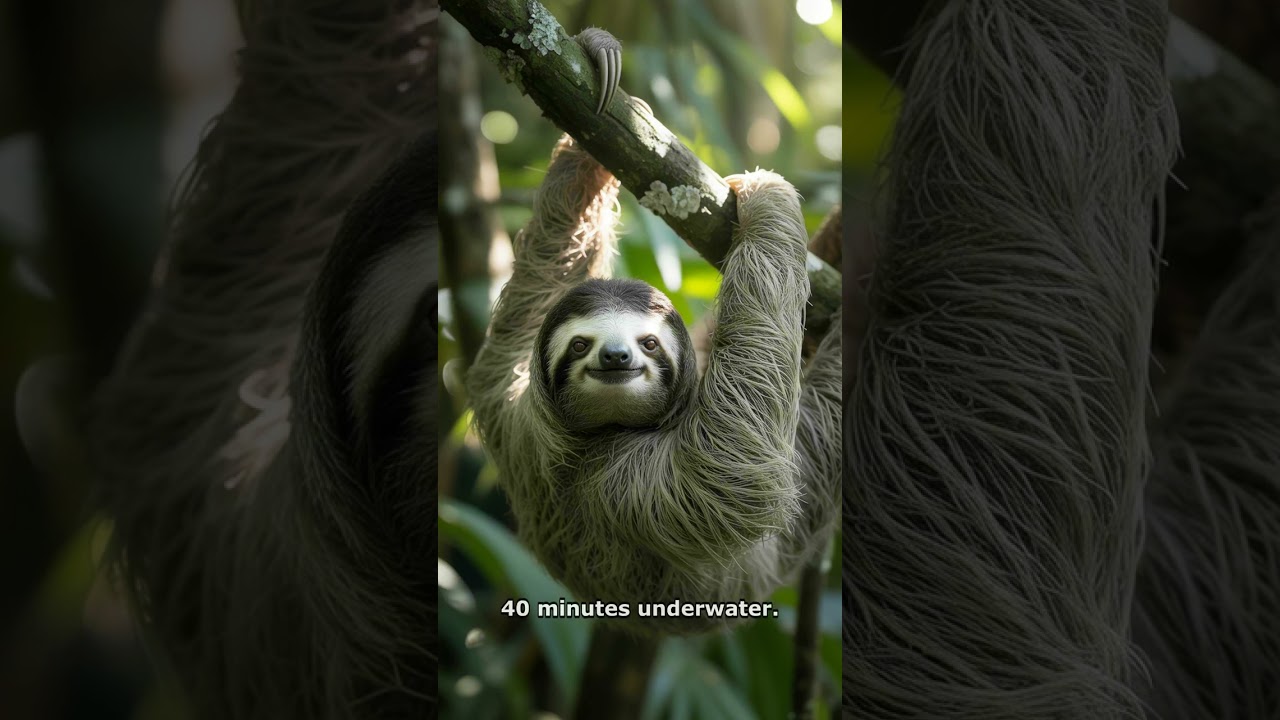 Sloths Can Hold Their Breath Longer Than Dolphins Explained