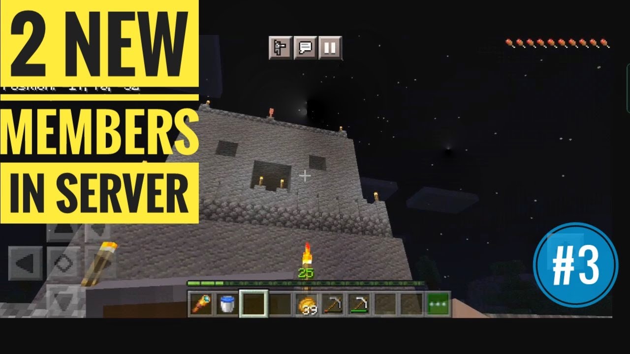 2 new members in server and they make own house #3 - YouTube