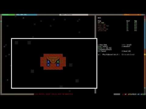 Dwarf Fortress: Tapping an aquifer via Double Slit