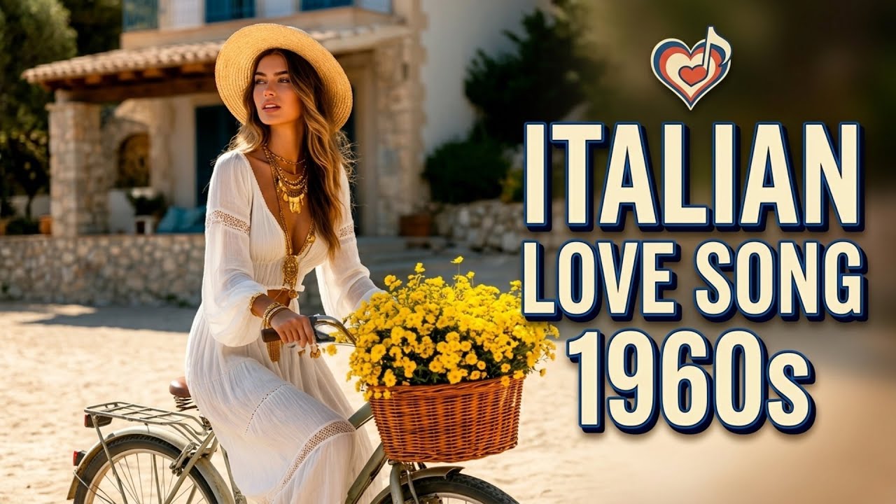 Italian Love Songs 1960s 💕 Timeless Vintage Hits | Golden Era Amalfi ...