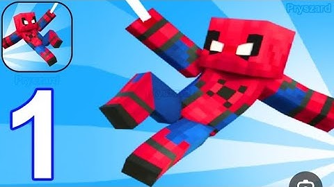 Mr Spider Hero Shooting Puzzle - Gameplay Walkthrough Part 1 Levels 1-13 (iOS, Android)