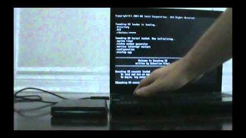 Snowdrop OS v1 (operating system from scratch in assembly language)