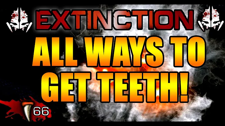 How To Get Teeth Fast! ALL WAYS EXPLAINED! (Call of Duty: Ghosts Extinction Armory Upgrades)