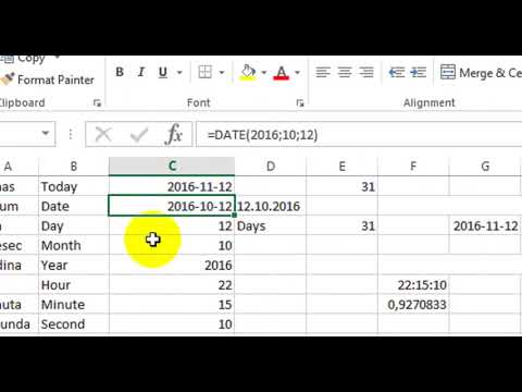 Video: Kako Postaviti Datum I Vrijeme