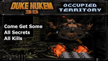 Duke Nukem 3D (100% Walkthrough) E2M5: Occupied Territory