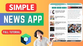 News App Part 1 | Jetpack Compose 🔥 | Android Studio Tutorial | 2025