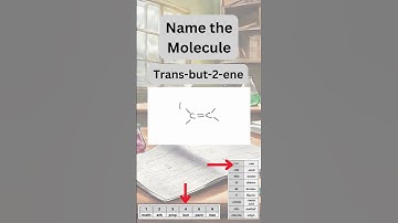 Drawing Alkanes and Alkenes Revision - Trans-but-2-ene