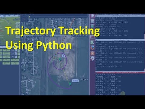 Drone Trajectory Tracking with Python