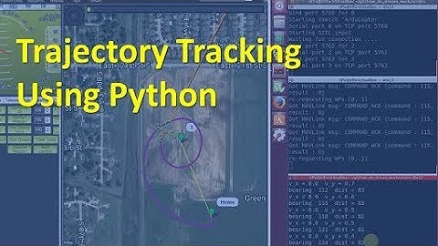 Drone Trajectory Tracking with Python