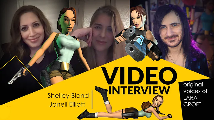 Voices of Lara Croft. Video Interview with Shelley...