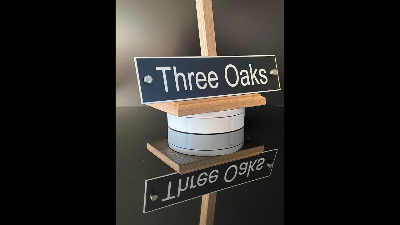 Aluminium House Name Personalised Sign: Sold by 1st 4 Signs.