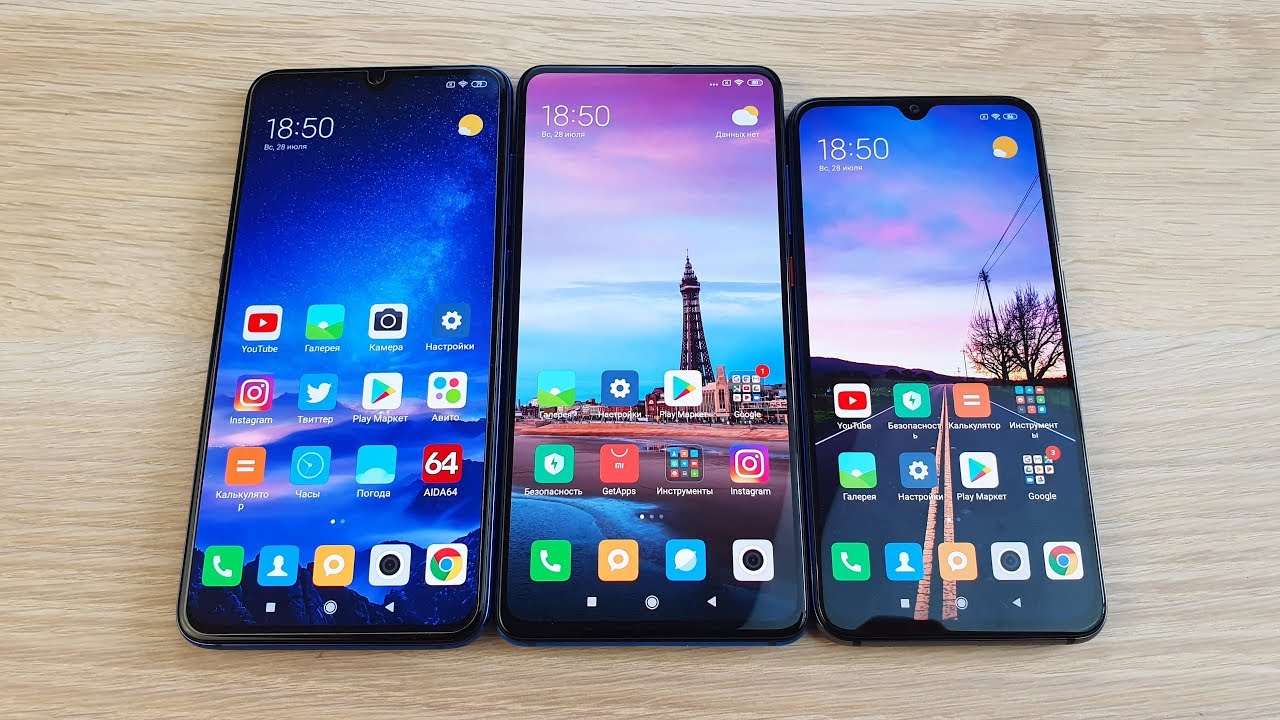 Xiaomi F9 И D9 Сравнение