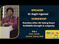 Dr. Ragini Agarwal Post Lunch Day 1 Corner Canna Hall IMSCON 2026 31st National Conference Bhopal