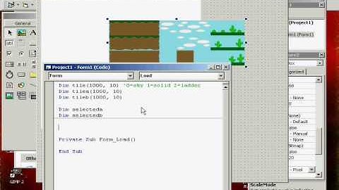 Program 2D Side-scroller in VB6.0 #3