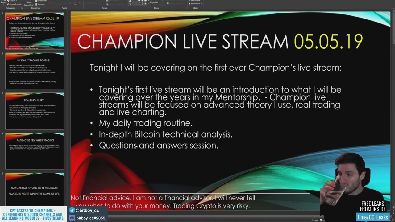 CHAMPIONS Livestream 1 – Chart Champions