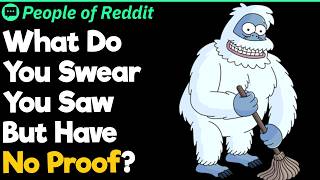 What Do You Swear You Saw But Have No Proof?