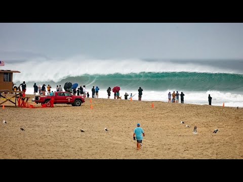 SURFING HURRICANE HILARY BARRELS