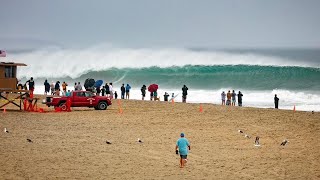 SURFING HURRICANE HILARY BARRELS