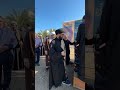 استقبال السيد محمد الصافي لضعن الامام الكاظم ع موكب أهالي ناحية شيخ سعد 