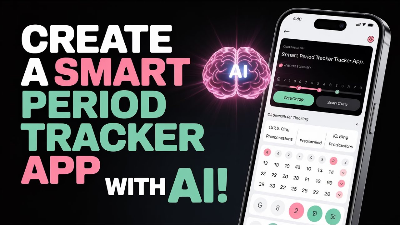 Build a Smart Period Tracker App with AI in Seconds! | No Code Required