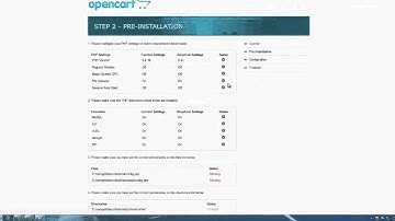 How to install opencart easily