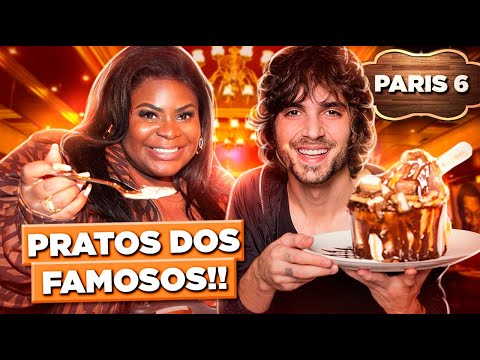 ANALISANDO OS PRATOS DOS FAMOSOS DO RESTAURANTE PARIS 6 | Diva Depressão