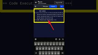 Odd number print kre 1 to 100 in java programming#javashorts #viral #trending #coding #shorts