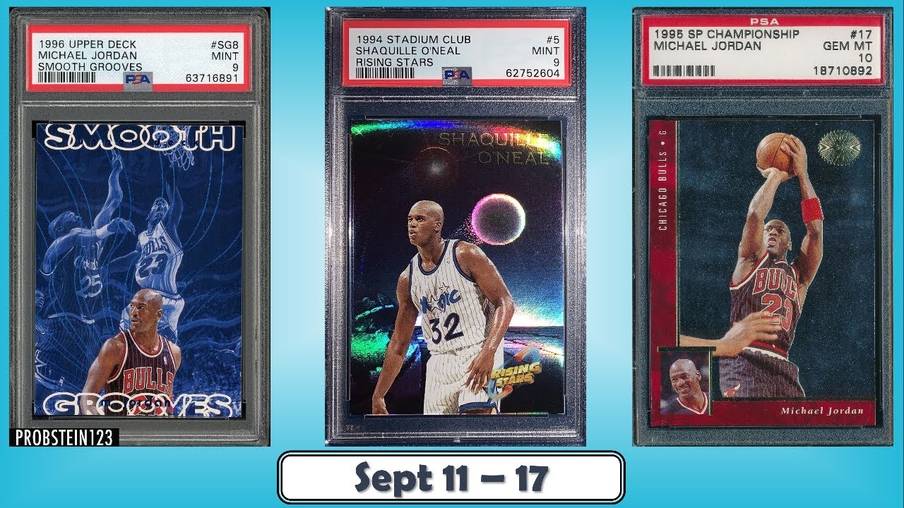TOP 10 Highest Selling Basketball Cards from the Junk Wax Era on eBay No  MJ/Shaq | Sept 4 - 17 Ep 9 - YouTube