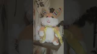 Singing Easter Bunny Plush Toy.  🐰🎶🧑‍🎤