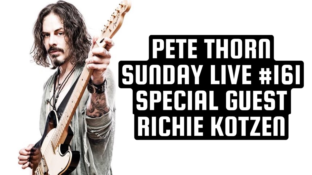 PETE THORN SUNDAY LIVE 