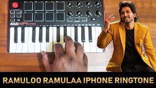 Ramuloo Ramulaa | Iphone Ringtone By Raj Bharath | AlaVaikunthapurramuloo | Allu Arjun | S.S.Thaman chords