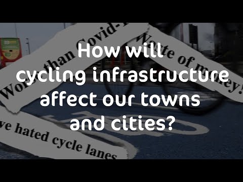 Video: Nesten 80 % av folk ønsker å se flere adskilte sykkelveier i britiske byer