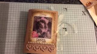 Vintage journal soft cover #junkjournaljunkies #vintagejournals screenshot 3