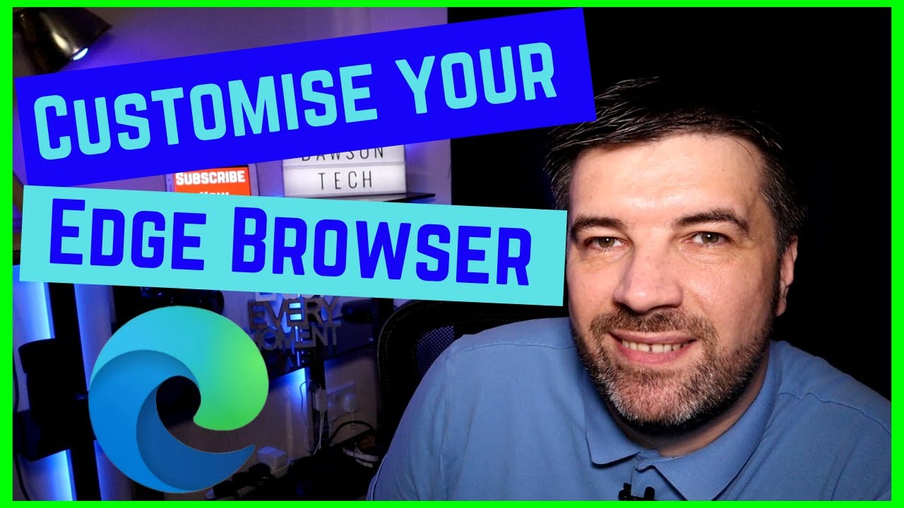 How To Customise A New Tab In The Microsoft Edge Browser YouTube