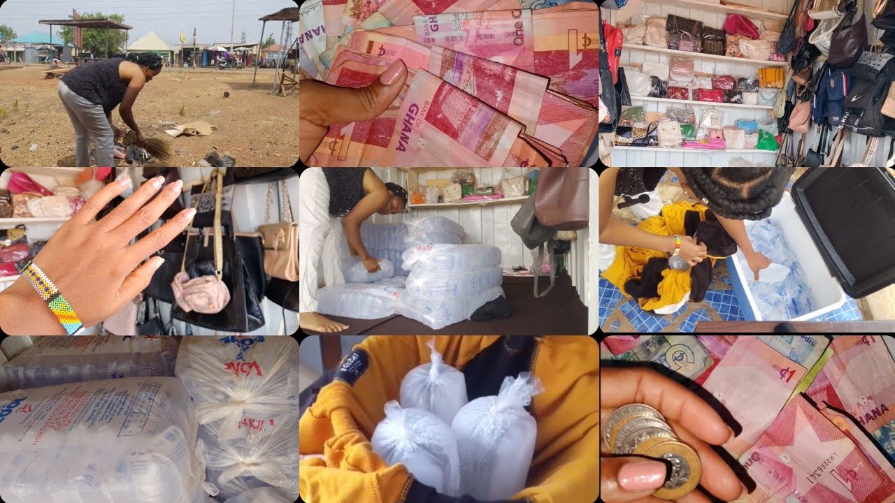 A Day in My Life as a Salesgirl in Tamale 🇬🇭 | Appreciating the Little Things.