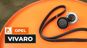 Comment installer un nouveau kit de courroie poly-V sur la OPEL VIVARO A Van [TUTORIEL AUTODOC]