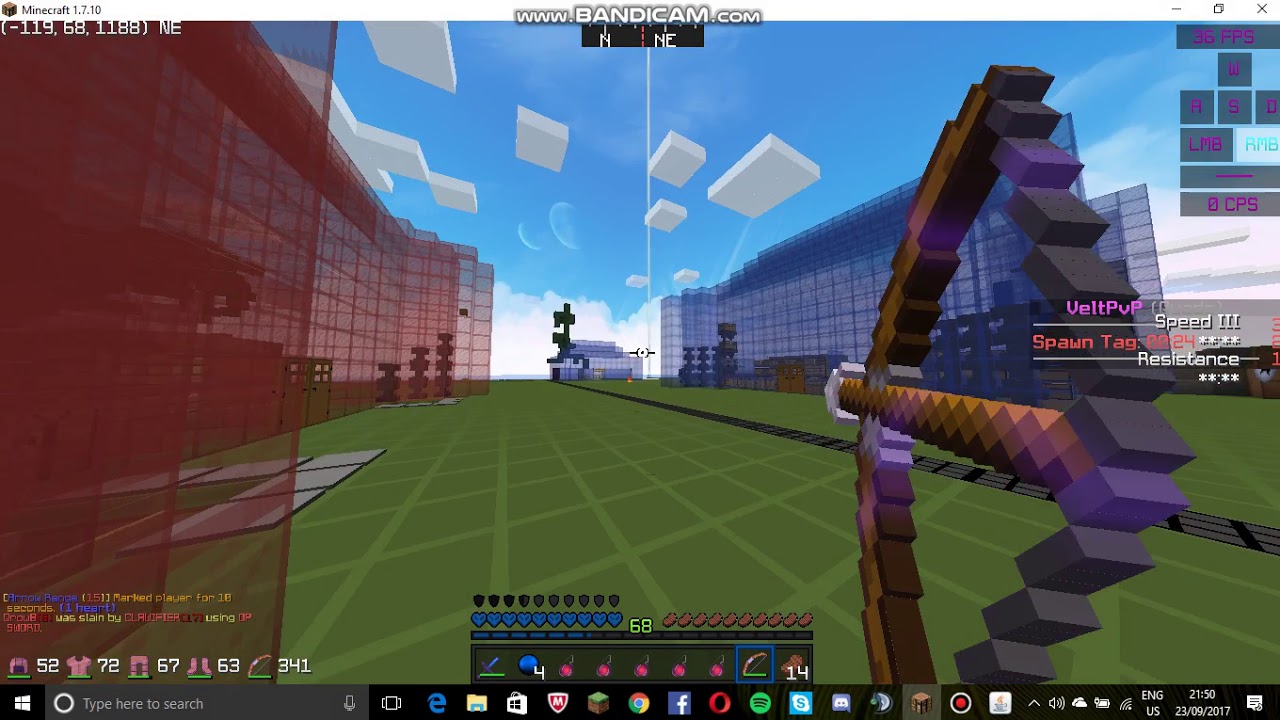 Bow Spam Hacker (Leglas) [VeltPvP]