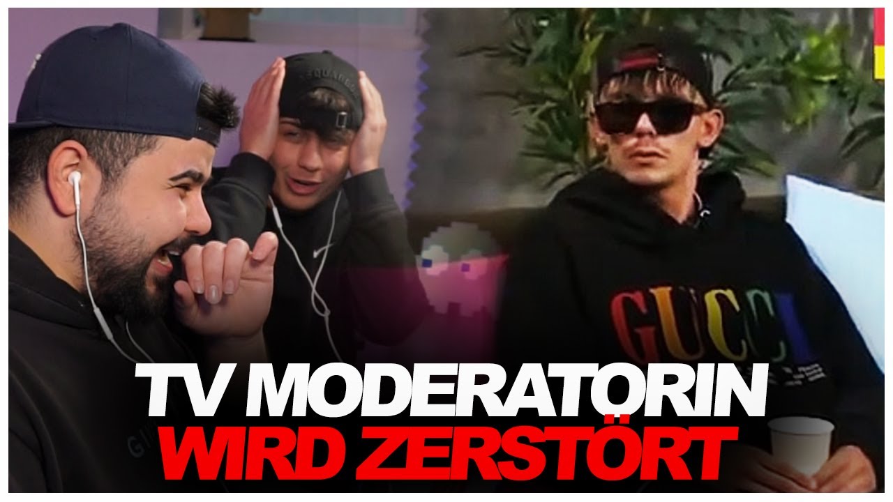 CAPITAL BRA BLAMIERT TV-MODERATORIN 😡🤯 (Capital Bra vs TV Moderatorin)
