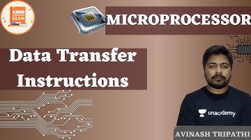 Data Transfer Instructions | 8085 Microprocessor | MICROPROCESSOR | GATE/ESE | Avinash Sir