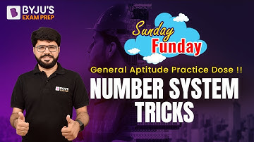 General Aptitude for Gate 2023 | Number System Tricks | Practice General Aptitude Questions