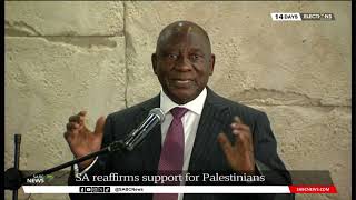 SA reaffirms support for Palestinians