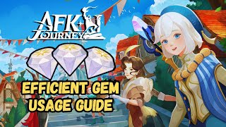 How to use your Gems Efficiently!? (V1.1.13)【AFK Journey】