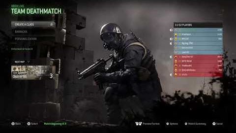 call of duty 4 modern warfare re mastered unlocking create a class