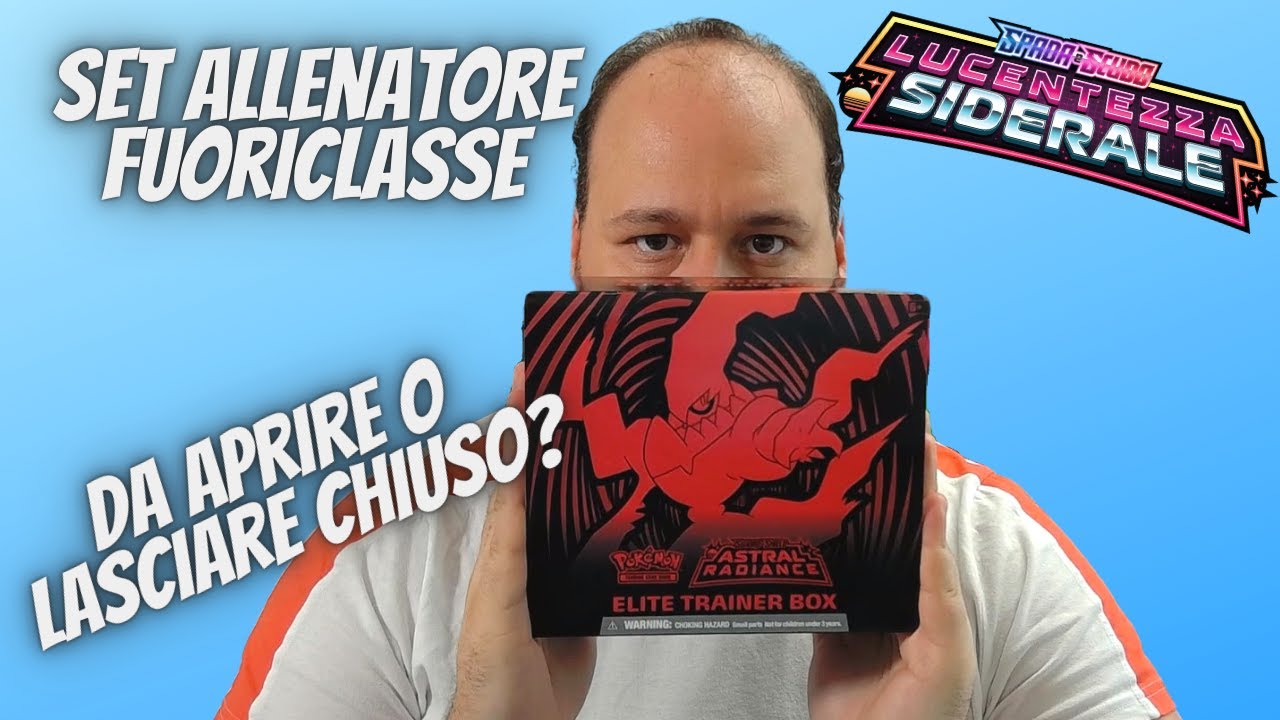 Apro il SET ALLENATORE FUORICLASSE di LUCENTEZZA SIDERALE - YouTube