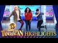 Vice Ganda at Vhong Navarro, napasayaw sa kinanta ng TNT Contestant