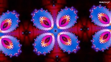Kaleidoscopic Fractal Zoom (Last Lights On) Mandelbrot (720p 30fps) e228 (2^760)
