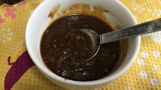 ハインツデミグラスソースを使ってハンバーグソース作りました