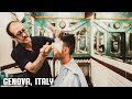 Antica Barberia Giacalone - Genova, Italy Haircut Experience