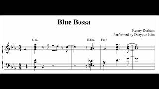 [bossanova piano] Blue Bossa (sheet music)