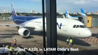 Buenos Aires - Santiago LATAM Airbus A321